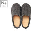 y݌ɌzNils (jX) Xbp Slipper M 26~11cm/fB[XF23-25cm CHARCOAL G13063-03