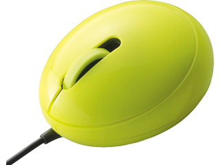 【クリックで詳細表示】M-EG2URGN 3ボタン光学式マウス EGG MOUSE mini(エッグマウスミニ) グリーン