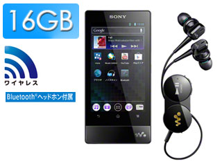 【クリックでお店のこの商品のページへ】【納期未定】NW-F805BT-B(ブラック)16GB WALKMAN/ウォークマン Fシリーズ