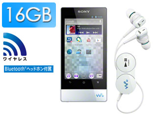 【クリックでお店のこの商品のページへ】【納期未定】NW-F805BT-W(ホワイト)16GB WALKMAN/ウォークマン Fシリーズ