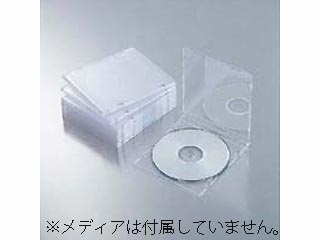 【クリックで詳細表示】CCD-017CR スリムCD/DVDケース(10枚セット) クリア