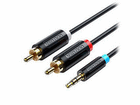 VENTION 3.5Mm Male to 2-Male RCAA_v^[P[u 0.5m Black BC-5534