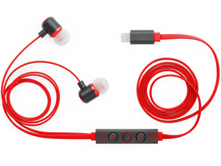LightningڑnC]ΉCi[C[wbhz IC-Earphone ICEP-LT-04 RE bh