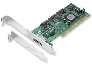 【クリックでお店のこの商品のページへ】SATA PCI Board ポートマルチプライヤ対応 REX-PCI15PM