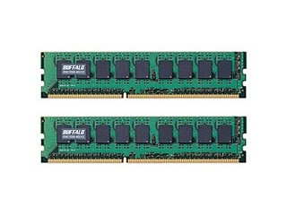 【クリックでお店のこの商品のページへ】D3E1333-4GX2 PC3-10600対応 240Pin用 DIMM ECC 4GB×2枚