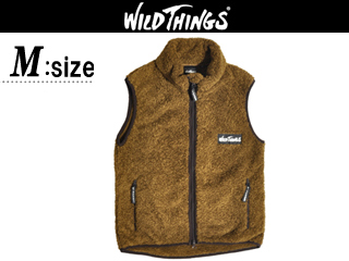 ワイルドシングス wildthings モンスターフリースベスト メンズ