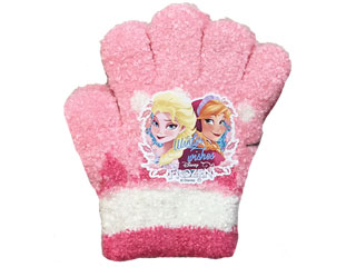 アナと雪の女王 トドラー手袋 サーモン 安心の日本製 幼児用 ムラウチドットコム