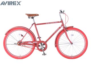 【クリックで詳細表示】AR-260-MRD クラシックバイク 26インチ (マットレッド)