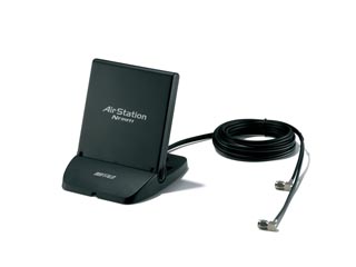 【クリックでお店のこの商品のページへ】WLE-2DA エアステーション 11n対応 11g&b 指向性アンテナ