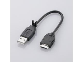 【クリックで詳細表示】MPA-BTCFUSB/BK FOMA/SoftBank 3G対応 携帯電話用データ転送・充電USBケーブル