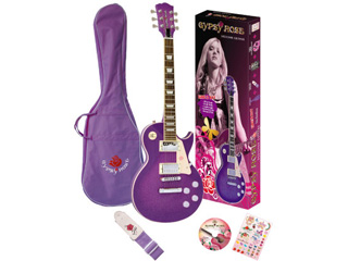 完了 ジプシーローズ エレキギター セット Lpタイプ Gre2k シャンパンパープル ムラウチドットコム