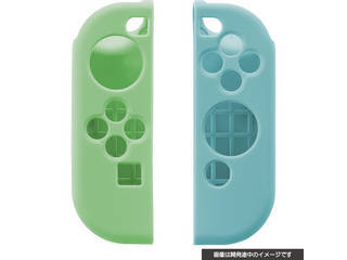 Cyber シリコングリップカバー セットswitch Joy Con用 ライトグリーン ライトブルー Cy Nsjcgc Lgb ムラウチドットコム