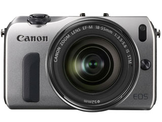 【クリックで詳細表示】EOS M・EF-M18-55 IS STM レンズキット(シルバー) ミラーレスカメラ