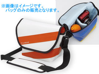 【クリックで詳細表示】SPG-DZ-MBSSWO ピクスギア デンゼル メッセンジャーバッグ SS カラー：ホワイト×オレンジ
