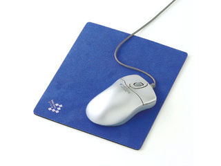 【クリックで詳細表示】マウスパッド(ブルー) MPD-1BL