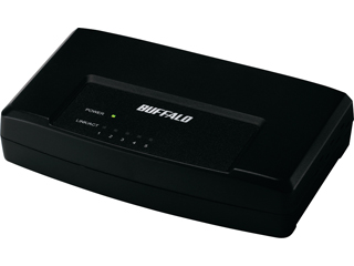 【クリックでお店のこの商品のページへ】LSW3-TX-5EP/BK 10/100M 5ポート スイッチングHub ブラックモデル