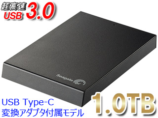 【クリックで詳細表示】USB3.0対応ポータブルハードディスク 1TB Expansion PORTABLE DRIVE SGP-EX010UBK-C