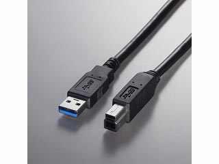 【クリックで詳細表示】BSUAB330BK USB3.0ケーブル A to Bタイプ 3m ブラック