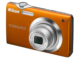 【クリックで詳細表示】COOLPIX S3000-FOR(ファインオレンジ)