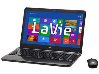 【クリックで詳細表示】15.6型ノートPC LaVie/ラヴィ S LS550/J26B クロスブラック PC-LS550J26B