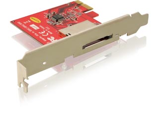 【クリックで詳細表示】91485 SDXC/SDHC/SDIO/MSXC PCI expressアダプター