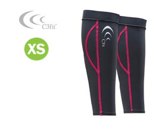 【クリックで詳細表示】3F00345-NP-XS パフォーマンスゲイター (UNISEX) 【XSサイズ】 (ネイビーグレー×ピンク)