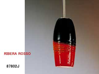 【クリックで詳細表示】87802J (RIBERA ROSSO/リベラ ロッソ) 1灯ペンダントライト