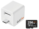 USB Type-C iPhone/AndroidΉ microSD[_[ Qubii Duo  MKPQC-W{256GB microSDXCJ[hZbg