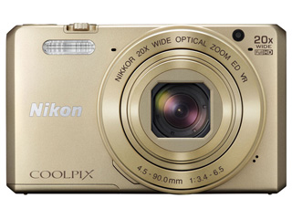 【クリックで詳細表示】COOLPIX S7000(ゴールド) クールピクス