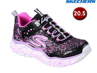 Galaxy Lights 光る靴 5cm スニーカー キッズ 女の子 ブラック マルチ 109l ムラウチドットコム