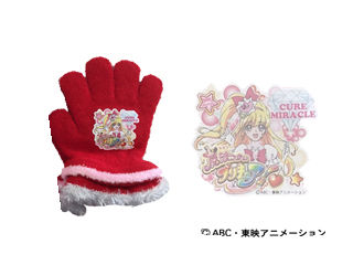 廃盤 Pc プリキュアキッズフリー５指 レッド ムラウチドットコム