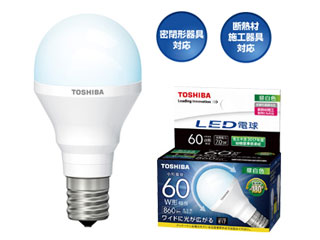 Lda7n G E17 S 60w Led電球 ミニクリプトン形 広配光タイプ 小形電球60w形相当 昼白色 ムラウチドットコム