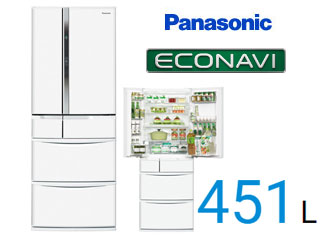 出品15日まで 冷蔵庫 Panasonic NR-FV45S1-W 冷蔵庫 生活家電 家電