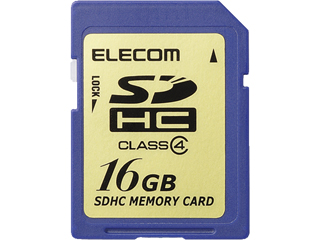 【クリックでお店のこの商品のページへ】SDHCメモリカード クラス4/Class4 16GB MF-FSDH16G