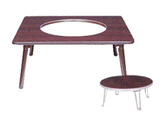 未使用品（株）コロナ コロナサロンヒーター+サロンヒーターテーブル未