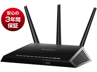NETGAER/lbgMAEC^[iVi 11ac/n/g/bΉ 1300Mbps{600Mbps LAN[^ Nighthawk R7000-100JPS