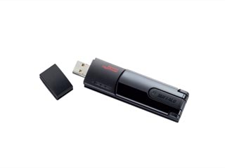 【クリックでお店のこの商品のページへ】USB2.0用無線LAN子機 AirStation NFINITI HighPower WLI-UC-G300HP