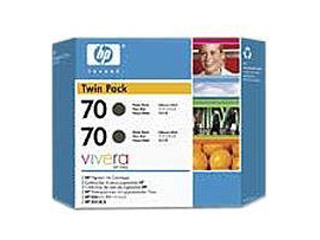 【クリックで詳細表示】CB339A HP70 インクカートリッジ マットブラック(2個パック)