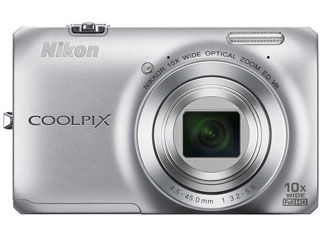 【クリックで詳細表示】COOLPIX S6300 SL(クリスタルシルバー) コンパクトデジタルカメラ