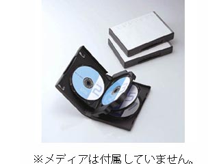 【クリックでお店のこの商品のページへ】CCD-DVD10BK DVDトールケース(7枚収納)3枚セット ブラック