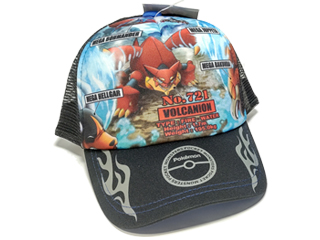 ポケモンボルケニオン メッシュキャップ Pmar ブラック 54cm キッズ ムラウチドットコム