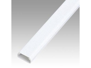 【クリックで詳細表示】LD-GAF3/WH フラットモール 1m[ホワイト] 幅26mm