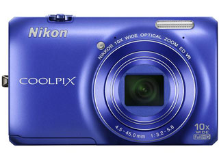 【クリックで詳細表示】COOLPIX S6300 BL(スタイリッシュブルー) コンパクトデジタルカメラ