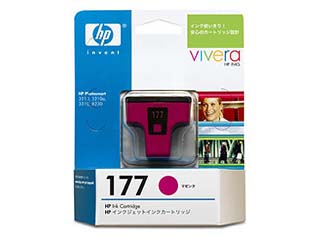 【クリックで詳細表示】C8772HJ HP177 インクカートリッジ マゼンタ