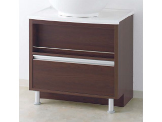 代引不可 Aura オーラ Ltm750kfed10 カラー ダークブラウン 洗面台のみ ムラウチドットコム