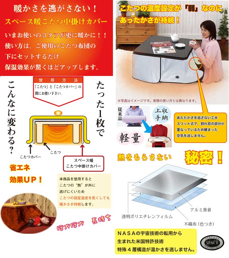 Spkt Cho スペース暖こたつ中掛けカバー 長方形 ムラウチドットコム Spkt Cho スペース暖こたつ中掛けカバー 長方形 ムラウチドットコム