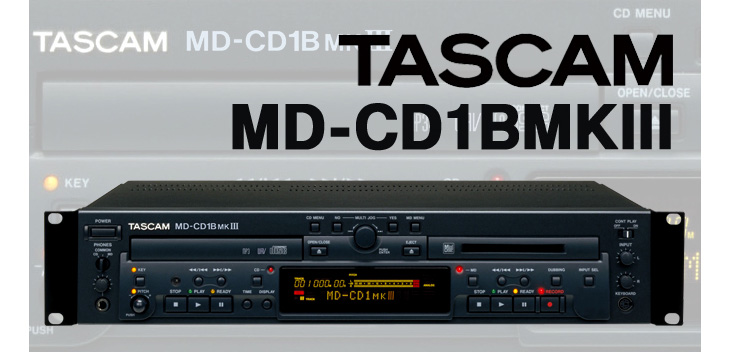 Md Cd1bmk3 業務用mdレコーダー Cdプレーヤー Mdcd1bmk3 ムラウチドットコム