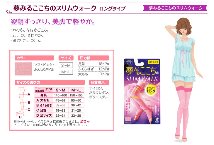 ウォーク サイズ スリム