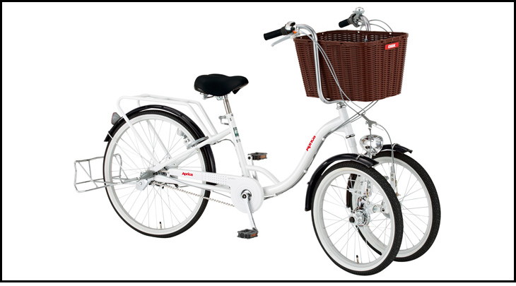 ... 自転車:Aprica > 前カゴ付き三輪