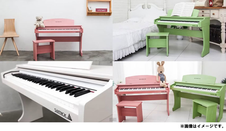 お取引中】電子ピアノ ピンク SAMICK